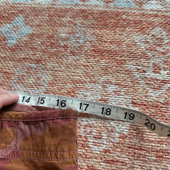 Sundance Quincy Ripstop barrel leg pants pink brown camo size P10 - Picture 8 of 8